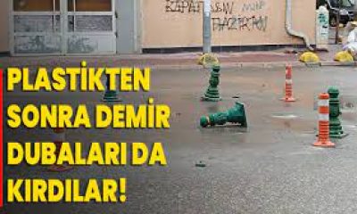 Plastikten sonra demir dubaları da kırdılar