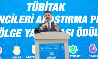 55. TÜBİTAK Lise Öğrencileri Araştırma Projeleri Bursa Bölge Yarışması Ödül Töreni ESTÜ’de düzenlendi