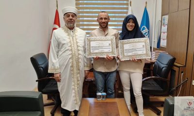 Eskişehir’de müslüman olan Nicolai ve Maria Arif Davud ve Meryem isimlerini aldılar