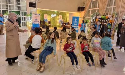 İftar programı yetim çocukların yüzünü güldürdü