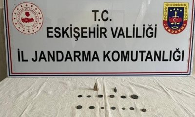 Eskişehir’de tarihi eser satan şüpheli jandarma tarafından yakalandı