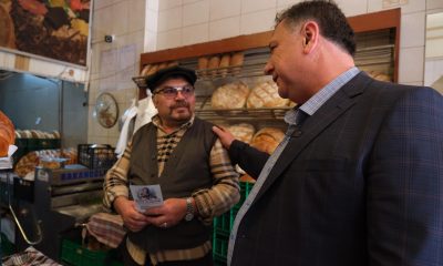 Özkan Alp Hamamyolu Caddesi’nde vatandaşlarla buluştu