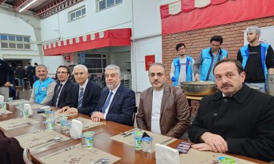 Öğrenciler için iftar yemeği verildi