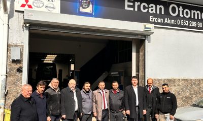 Özbek Örs Küçük  Sanayi Esnafını ziyaret etti