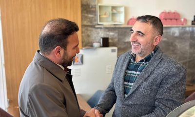 Özbek Örs Emek Mahallesi’nde esnafı ziyaret etti