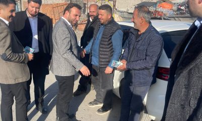 Özbek Örs Yunuskent Mahallesinde vatandaşlarla buluştu