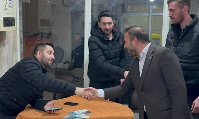 Özbek Örs Emek Mahallesi’nde seçim çalışmalarına devam ediyor