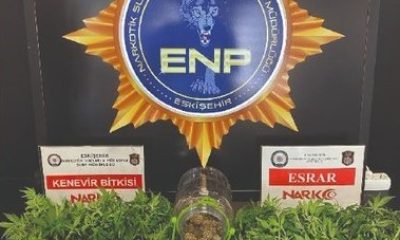 Eskişehir polisinden uyuşturucu operasyonu