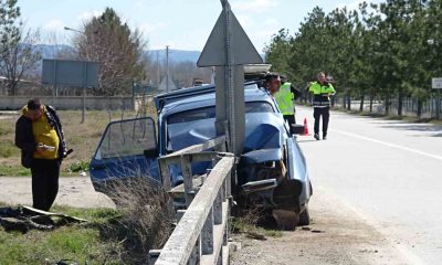 Tavşanlı’da trafik kazası: 1 yaralı