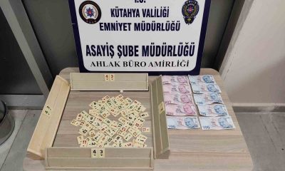 Kütahya’da kumar oynayan 4 kişiye para cezası