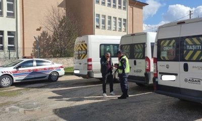 Jandarmadan okul servislerine yönelik denetim