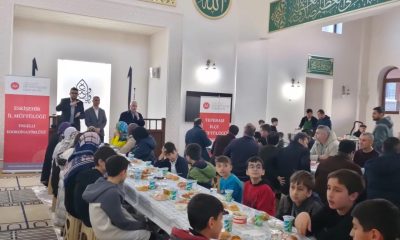 Engelli vatandaşlar Engelsiz Camii’nde bir araya geldi