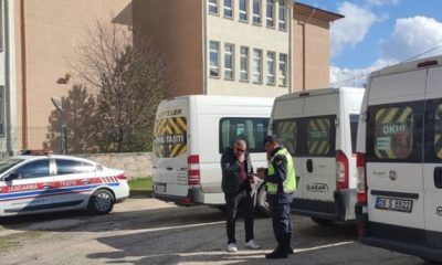 Eskişehir’de polis ve jandarma 117 okul servisi ve şoförünü denetledi