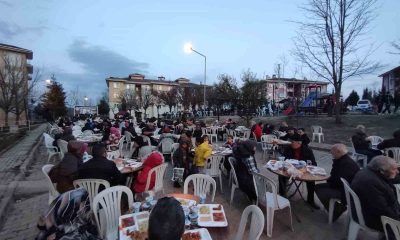 Bin 500 vatandaşla iftar sofrası