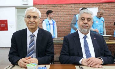 Öğrenciler için iftar yemeği verildi