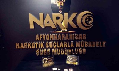 Afyonkarahisar’da uyuşturucu madde ele geçirildi