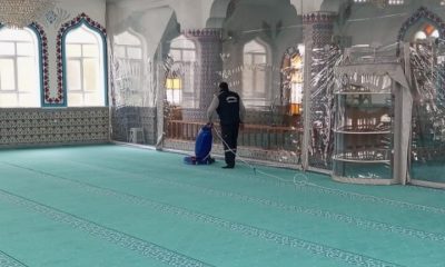 Gediz’de camiler ramazan ayına hazırlanıyor
