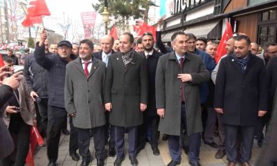 Fatih Erbakan Kütahya’da esnafı ziyaret etti