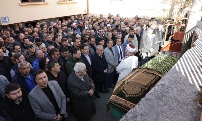 Hamidiye Mahallesi Muhtarı Hüseyin Karataş ebediyete uğurlandı