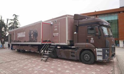Çanakkale Savaşları Mobil Müze Tır’ı Pazaryeri’nde