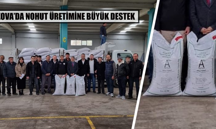 Beylikova’da nohut üretimine büyük destek