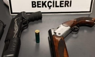 Tavşanlı’da pompalı tüfek ele geçirildi