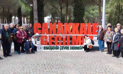 Eskişehir Çevre Koruma ve Geliştirme Derneği, Çanakkale’ye gezi düzenledi