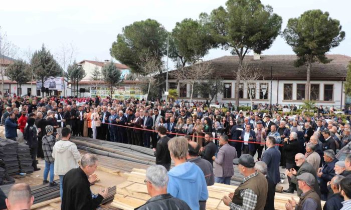 Belediye binasının temel atma töreni gerçekleşti