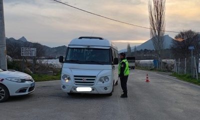 Jandarma ekipleri Şubat ayında 315 okul servisini denetledi