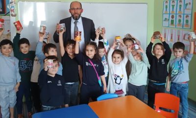 Hisarcıklı miniklerin harçlıkları Gazzeli çocuklara