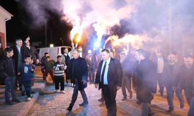 Özkan Alp’e coşkulu karşılama