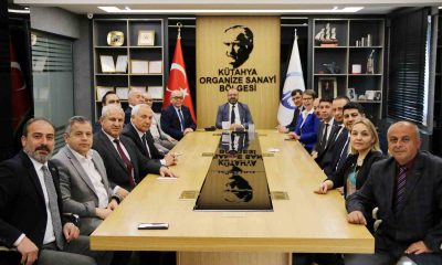 Eyüp Kahveci Kütahya OSB yönetimini ziyaret etti