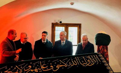 Bakan Uraloğlu, Şeyh Edebali Türbesi’nde dua etti