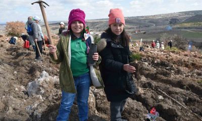 Eskişehir’de 8 bin fidan toprakla buluştu