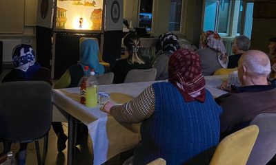 Polis huzurevinde kalan vatandaşlarla iftarda bir araya geldi