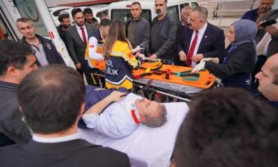 Eskişehir’li Genel Başkan Trafik Kazası geçirdi