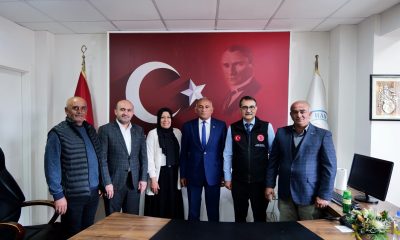 Milletvekili Fatih Dönmez’den Bekir Belceli’ye hayırlı olsun ziyareti