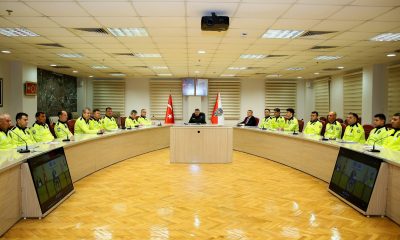 Eskişehir’de Ramazan Bayramı trafik tedbirleri düzenlenen toplattı ile alındı
