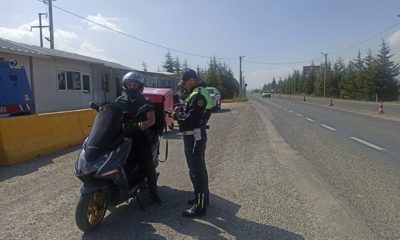 Jandarmanın trafik denetiminde 1 milyon 537 bin TL ceza yazıldı