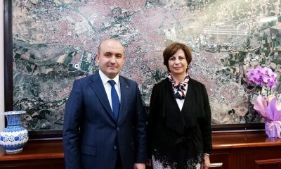 Gürhan Albayrak,tan Ayşe Ünlüce’ye tebrşk ziyareti