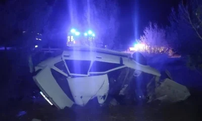 Afyonkarahisar’da trafik kazası: 1 ölü, 2 yaralı