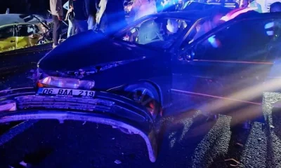 Eskişehir’de zincirleme trafik kazası: 8 yaralı(Video Haber)