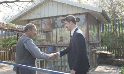 Kıbrıs Gazisi Şakir Başar’a ziyaret