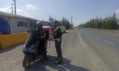 Jandarmanın trafik denetiminde 1 milyon 537 bin TL ceza yazıldı