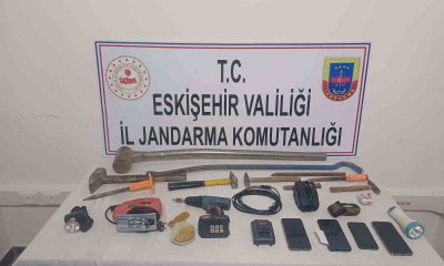 Jandarma ekiplerinden kaçak kazıya suçüstü