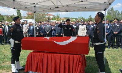 Kazada şehit olan polis memuru toprağa verildi