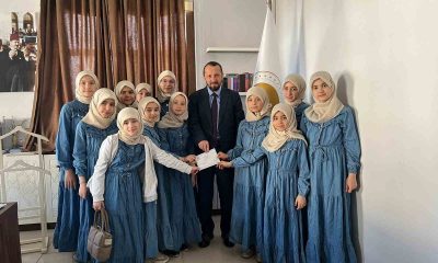 Hafızlık öğreticileri harçlıklarını Filistin’e gönderdi
