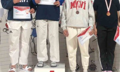 Başarılı sporcu gümüş madalyası ile döndü