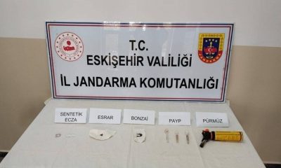 Eskişehir jandarmasının uyuşturucu ile mücadele çalışmaları