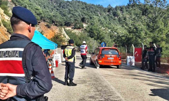 Jandarma ekipleri Tırmanma Şampiyonası’nda güvenliği sağladı